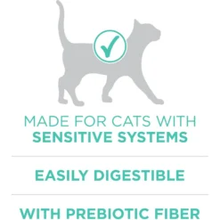 Purina ONE +Plus Sensitive Skin & Stomach Natural Adult Dry Cat Food -Furry Feast 48649 PT4. AC SS1800 V1677510189