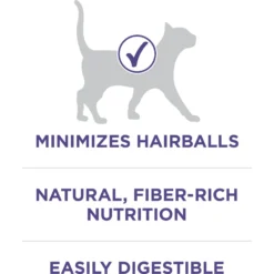 Purina ONE +Plus Hairball Formula Natural Adult Dry Cat Food -Furry Feast 48650 PT4. AC SS1800 V1677511471