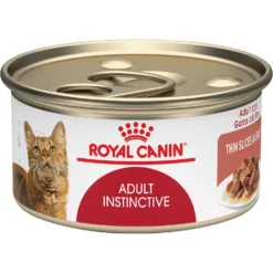 Royal Canin Feline Health Nutrition Adult Instinctive Thin Slices In Gravy Canned Cat Food