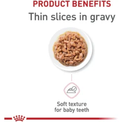 Royal Canin Feline Health Nutrition Thin Slices In Gravy Wet Kitten Food -Furry Feast 48733 PT3. AC SS1800 V1702071411