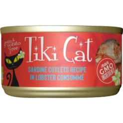 Tiki Cat Grill Sardine Cutlets In Lobster Consomme Grain-Free Canned Cat Food