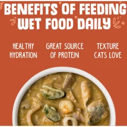 Weruva Marbella Paella With Mackerel, Shrimp & Mussels Grain-Free Canned Cat Food -Furry Feast 49306 PT5. AC SS1800 V1643065584