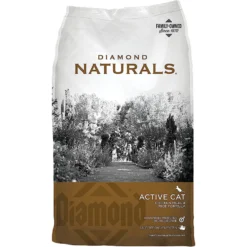 Diamond Naturals Active Chicken Meal & Rice Formula Dry Cat Food