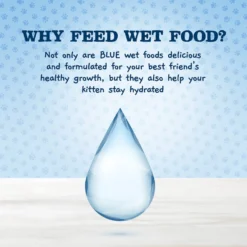 Blue Buffalo Baby Blue Healthy Growth Formula Grain-Free High Protein Variety Pack Kitten Wet Food, 3-oz Can, Case Of 6 -Furry Feast 502350 PT5. AC SS1800 V1647638273