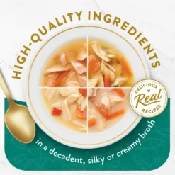 Applaws Adult Complete Whitefish Recipe With Country Vegetables Grain-Free Dry Cat Food & Fancy Feast Classic Collection Broths Variety Pack Complement Wet Cat Food -Furry Feast 502986 PT4. AC SS1800 V1696265762