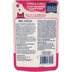 Natural Balance Platefulls Indoor Formula Salmon, Tuna, Chicken & Shrimp In Gravy Grain-Free Cat Food Pouches -Furry Feast 50933 PT2. AC SS1800 V1677513912