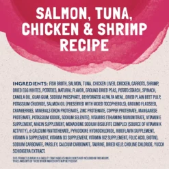 Natural Balance Platefulls Indoor Formula Salmon, Tuna, Chicken & Shrimp In Gravy Grain-Free Cat Food Pouches -Furry Feast 50933 PT4. AC SS1800 V1677522016