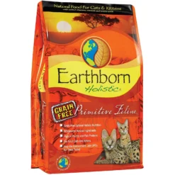 Earthborn Holistic Primitive Feline Grain-Free Natural Dry Cat & Kitten Food