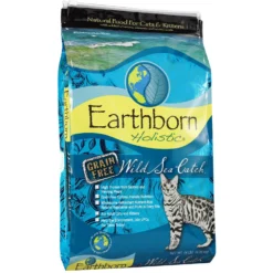 Earthborn Holistic Wild Sea Catch Grain-Free Natural Dry Cat & Kitten Food