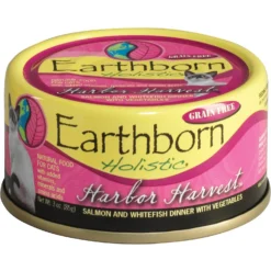 Earthborn Holistic Harbor Harvest Grain-Free Natural Canned Cat & Kitten Food