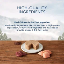 Blue Buffalo Wilderness Kitten Chicken Grain-Free Canned Cat Food -Furry Feast 51560 PT3. AC SS1800 V1646789503