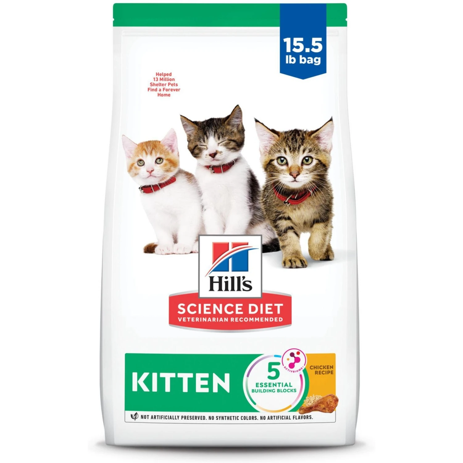 Hill's Science Diet Kitten Healthy Development Chicken Recipe Dry Cat Food 1 Hill's Science Diet Kitten Healthy Development Chicken Recipe Dry Cat Food