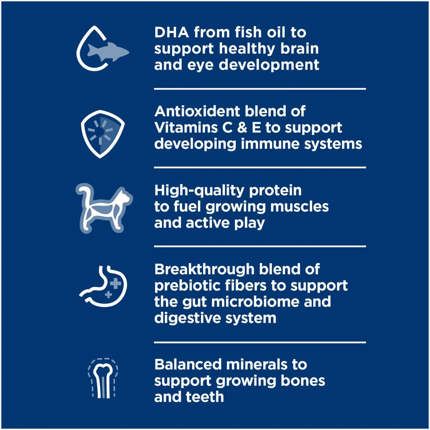 Hill's Science Diet Kitten Healthy Development Chicken Recipe Dry Cat Food 5 Hill's Science Diet Kitten Healthy Development Chicken Recipe Dry Cat Food - Image 5