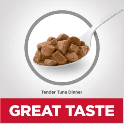 Hill's Science Diet Adult 7+ Tender Tuna Dinner Canned Cat Food -Furry Feast 52769 PT2. AC SS1800 V1598147168