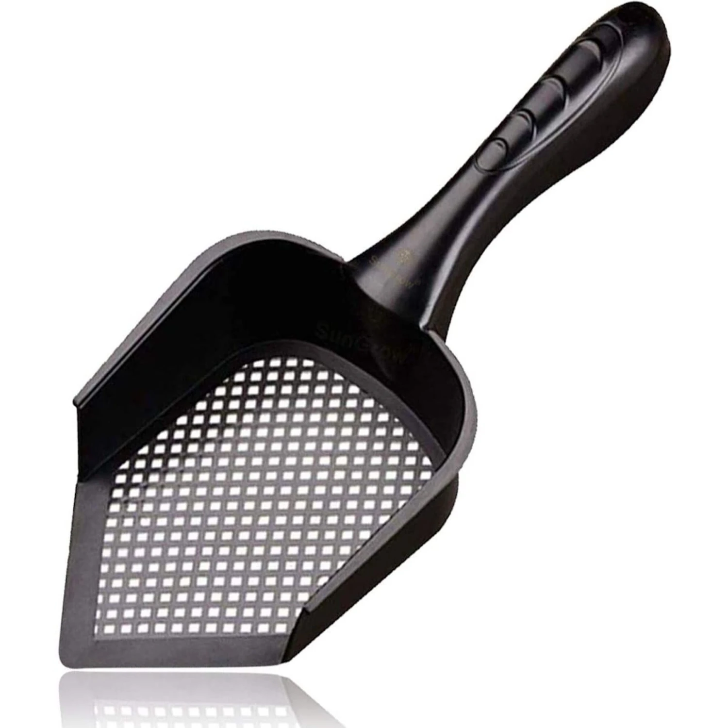 SunGrow Corner Box Clumping Fine Sand Cat Litter Scooper 2 SunGrow Corner Box Clumping Fine Sand Cat Litter Scooper - Image 2