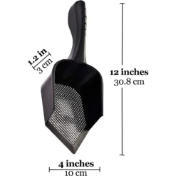 SunGrow Corner Box Clumping Fine Sand Cat Litter Scooper 13 SunGrow Corner Box Clumping Fine Sand Cat Litter Scooper -Furry Feast 536566 PT6. AC SS1800 V1670596539