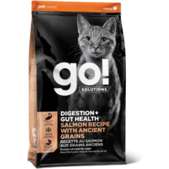 Go! Solutions Digestive + Gut Health Salmon Recipe With Ancient Grains For Cats