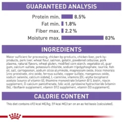 Royal Canin Feline Health Nutrition Spayed/Neutered Thin Slices In Gravy Canned Cat Food -Furry Feast 54338 PT4. AC SS1800 V1697754501