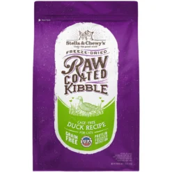 Stella & Chewy's Duck Flavored Raw Coated Cage Free Dry Cat Food