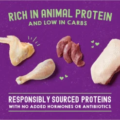 Stella & Chewy's Carnivore Cravings Duck & Chicken Flavored Shredded Wet Cat Food -Furry Feast 576262 PT3. AC SS1800 V1657660465