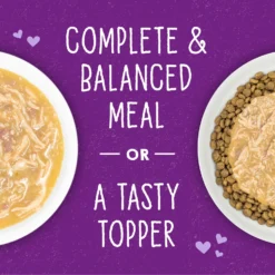 Stella & Chewy's Savory Shreds Chicken & Beef Flavored Shredded Wet Cat Food -Furry Feast 576462 PT5. AC SS1800 V1657660470