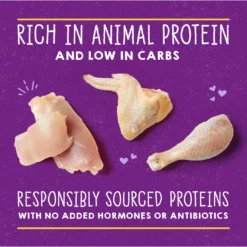 Stella & Chewy's Stella & Chewy's Carnivore Cravings Cage-Free Chicken Flavored Minced Wet Cat Food -Furry Feast 576622 PT3. AC SS1800 V1657660473