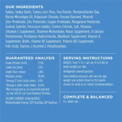 Instinct Limited Ingredient Diet Grain-Free Pate Real Turkey Recipe Natural Wet Canned Cat Food -Furry Feast 59657 PT8. AC SS1800 V1681160116