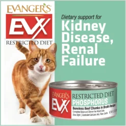 Evanger's Grain-Free Hand Packed Beef Tips With Gravy Canned Cat Food 8 Evanger's Grain-Free Hand Packed Beef Tips With Gravy Canned Cat Food -Furry Feast 60007 PT2. AC SS1800 V1693941108