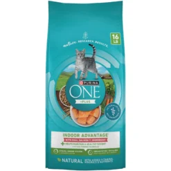 Purina ONE +Plus Indoor Advantage With Real Salmon Natural Adult Dry Cat Food
