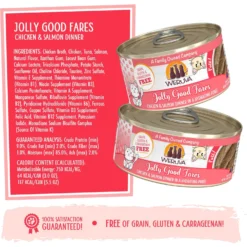 Weruva Classic Cat Meal Or No Deal Chicken & Beef Pate Canned Cat Food & Weruva Classic Cat Jolly Good Fares Chicken & Salmon Pate Canned Cat Food -Furry Feast 611454 PT7. AC SS1800 V1661528813