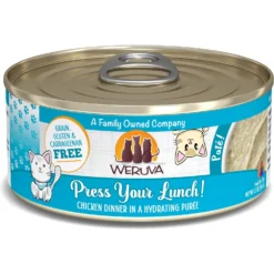 Weruva Classic Cat Press Your Lunch! Chicken Pate Canned Cat Food & Weruva Classic Cat Jolly Good Fares Chicken & Salmon Pate Canned Cat Food -Furry Feast 611462 PT2. AC SS1800 V1661530190