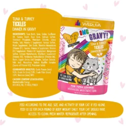 BFF Tuna & Turkey Tickles Dinner In Gravy Wet Cat Food Pouches & BFF Tuna & Duck Devour Me Dinner In Gravy Wet Cat Food Pouches -Furry Feast 611750 PT4. AC SS1800 V1661547888