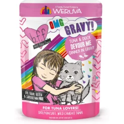 BFF Tuna & Turkey Tickles Dinner In Gravy Wet Cat Food Pouches & BFF Tuna & Duck Devour Me Dinner In Gravy Wet Cat Food Pouches -Furry Feast 611750 PT6. AC SS1800 V1661548253
