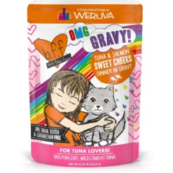 BFF Tuna & Salmon Sweet Cheeks Dinner In Gravy Wet Cat Food Pouches & BFF Tuna & Lamb Luv Ya Dinner In Gravy Wet Cat Food Pouches -Furry Feast 611782 PT2. AC SS1800 V1661547833