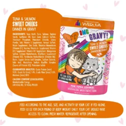 BFF Tuna & Salmon Sweet Cheeks Dinner In Gravy Wet Cat Food Pouches & BFF Tuna & Lamb Luv Ya Dinner In Gravy Wet Cat Food Pouches -Furry Feast 611782 PT4. AC SS1800 V1661548555
