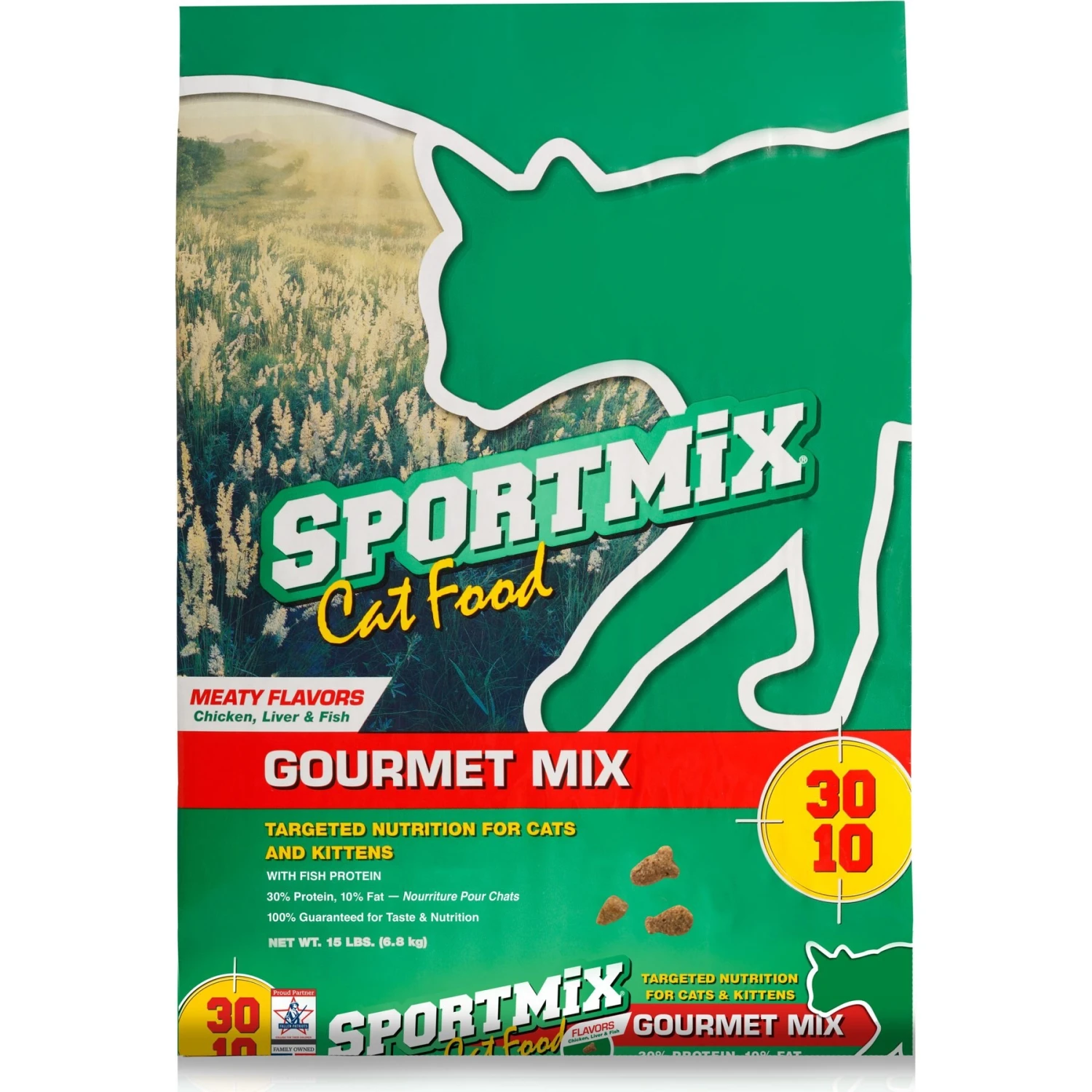 SPORTMiX Gourmet Mix With Chicken, Liver & Fish Flavor Adult Dry Cat Food 1 SPORTMiX Gourmet Mix With Chicken, Liver & Fish Flavor Adult Dry Cat Food