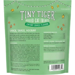 Tiny Tiger Catnip Craze Flavor Filled Cat Treats + 4 Items -Furry Feast 631022 PT4. AC SS1800 V1662742979