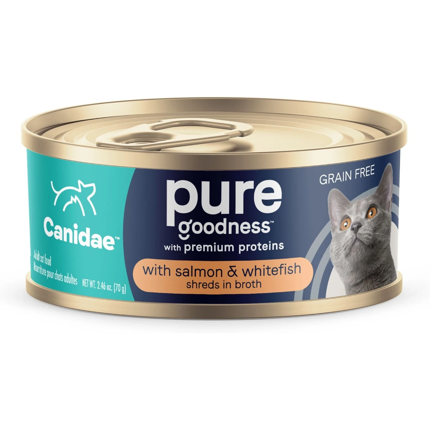 CANIDAE Adore Grain-Free Salmon & Whitefish In Broth Canned Cat Food & CANIDAE Adore Grain-Free Sardine & Mackerel In Broth Canned Cat Food 2 CANIDAE Adore Grain-Free Salmon & Whitefish In Broth Canned Cat Food & CANIDAE Adore Grain-Free Sardine & Mackerel In Broth Canned Cat Food - Image 2