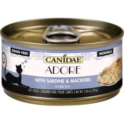 CANIDAE Adore Grain-Free Salmon & Whitefish In Broth Canned Cat Food & CANIDAE Adore Grain-Free Sardine & Mackerel In Broth Canned Cat Food 14 CANIDAE Adore Grain-Free Salmon & Whitefish In Broth Canned Cat Food & CANIDAE Adore Grain-Free Sardine & Mackerel In Broth Canned Cat Food -Furry Feast 632710 PT5. AC SS1800 V1663604320
