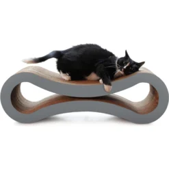 PetFusion Ultimate Cat Scratcher Lounge Toy With Catnip -Furry Feast 63379 PT2. AC SS1800 V1515434971