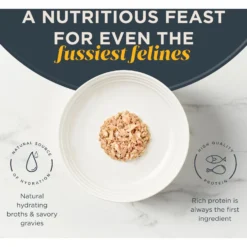 Reveal Natural Grain-Free Ocean Fish In Broth Flavored Wet Cat Food, 2.47-oz Can, Case Of 24 -Furry Feast 637766 PT3. AC SS1800 V1663106001