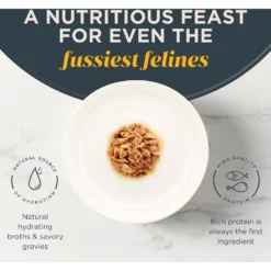 Reveal Natural Grain-Free Ocean Fish In Gravy Flavored Wet Cat Food, 2.47-oz Can, Case Of 24 -Furry Feast 637990 PT3. AC SS1800 V1663105794