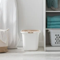 IRIS USA Large Square Top Entry Cat Litter Box -Furry Feast 645486 PT2. AC SS1800 V1680812029