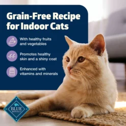 Blue Buffalo Freedom Indoor Adult Chicken Recipe Grain-Free Canned Cat Food -Furry Feast 64640 PT3. AC SS1800 V1689358020