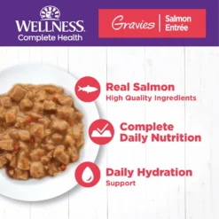 Wellness Natural Grain-Free Gravies Turkey Dinner Canned Cat Food + 2 Items -Furry Feast 646830 PT6. AC SS1800 V1664555100