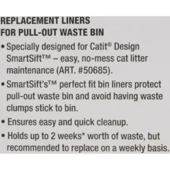 Catit Design SmartSift Biodegradable Replacement Liners -Furry Feast 64848 PT2. AC SS1800 V1488917286