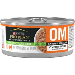 Purina Pro Plan Veterinary Diets OM Overweight Management Savory Selects Wet Cat Food