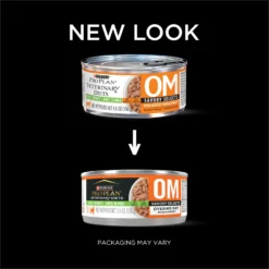 Purina Pro Plan Veterinary Diets OM Overweight Management Savory Selects Wet Cat Food -Furry Feast 64891 PT2. AC SS1800 V1700161368
