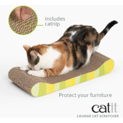 Catit Lounge Scratcher With Catnip 6 Catit Lounge Scratcher With Catnip -Furry Feast 64932 PT3. AC SS1800 V1628019973