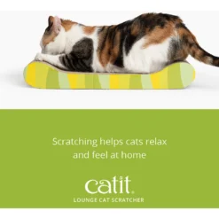 Catit Lounge Scratcher With Catnip 7 Catit Lounge Scratcher With Catnip -Furry Feast 64932 PT4. AC SS1800 V1628020643